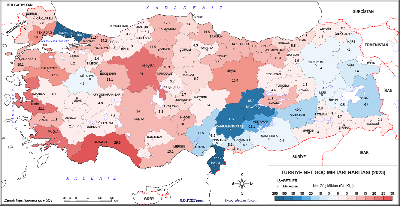 Türkiye Göç Haritası