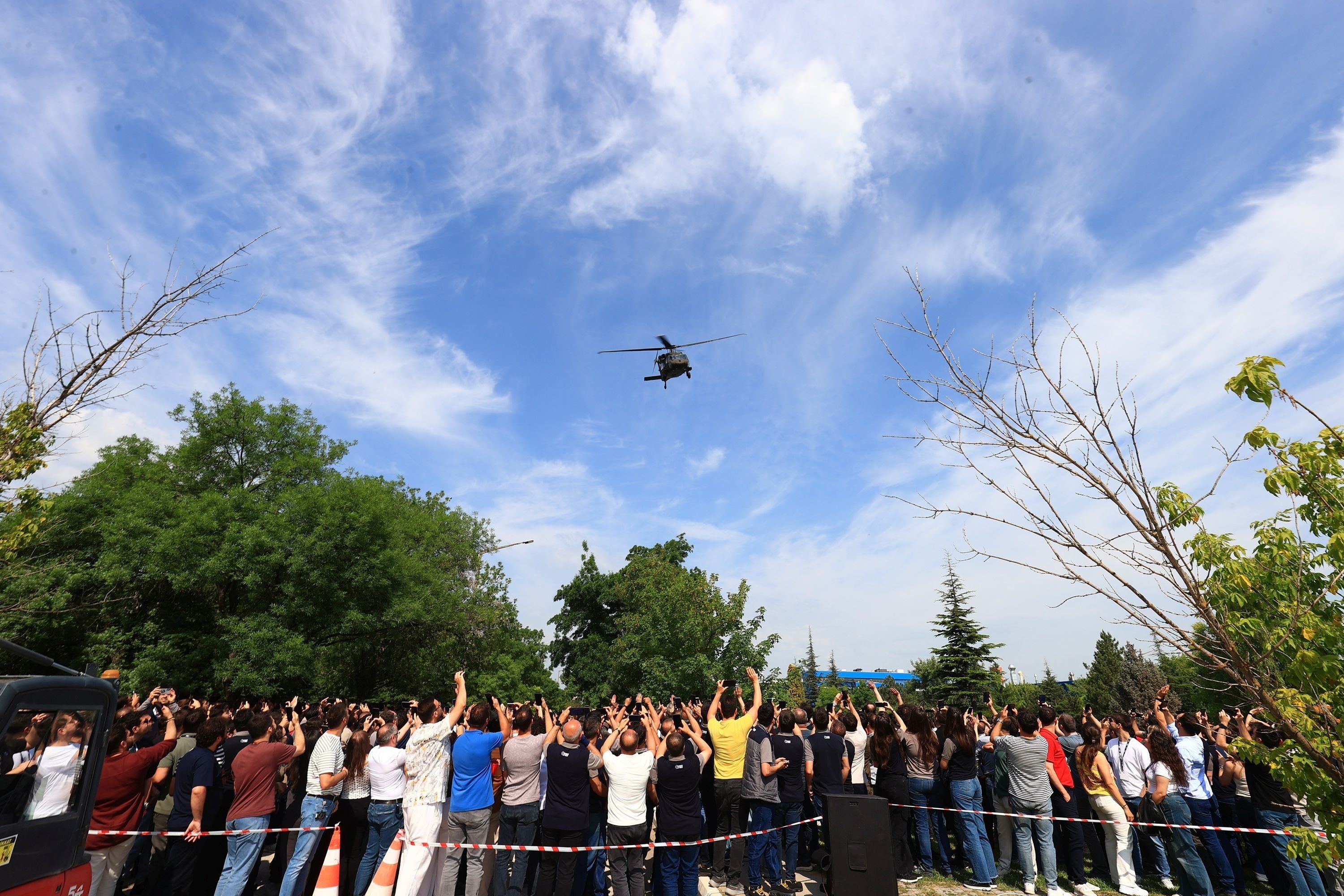 Jandarma'dan TEI'ye selam