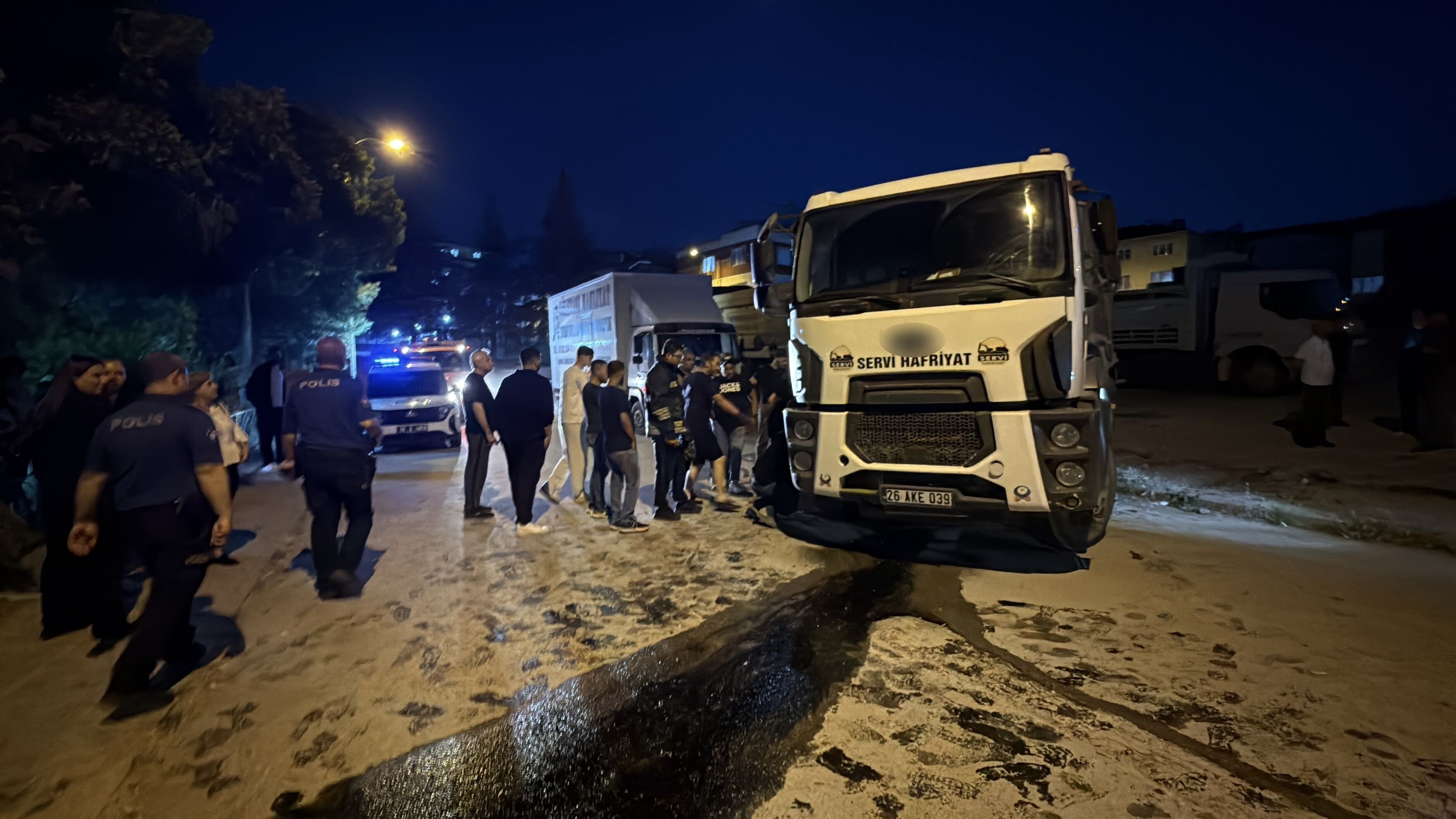 Freni Boşalan Kamyon