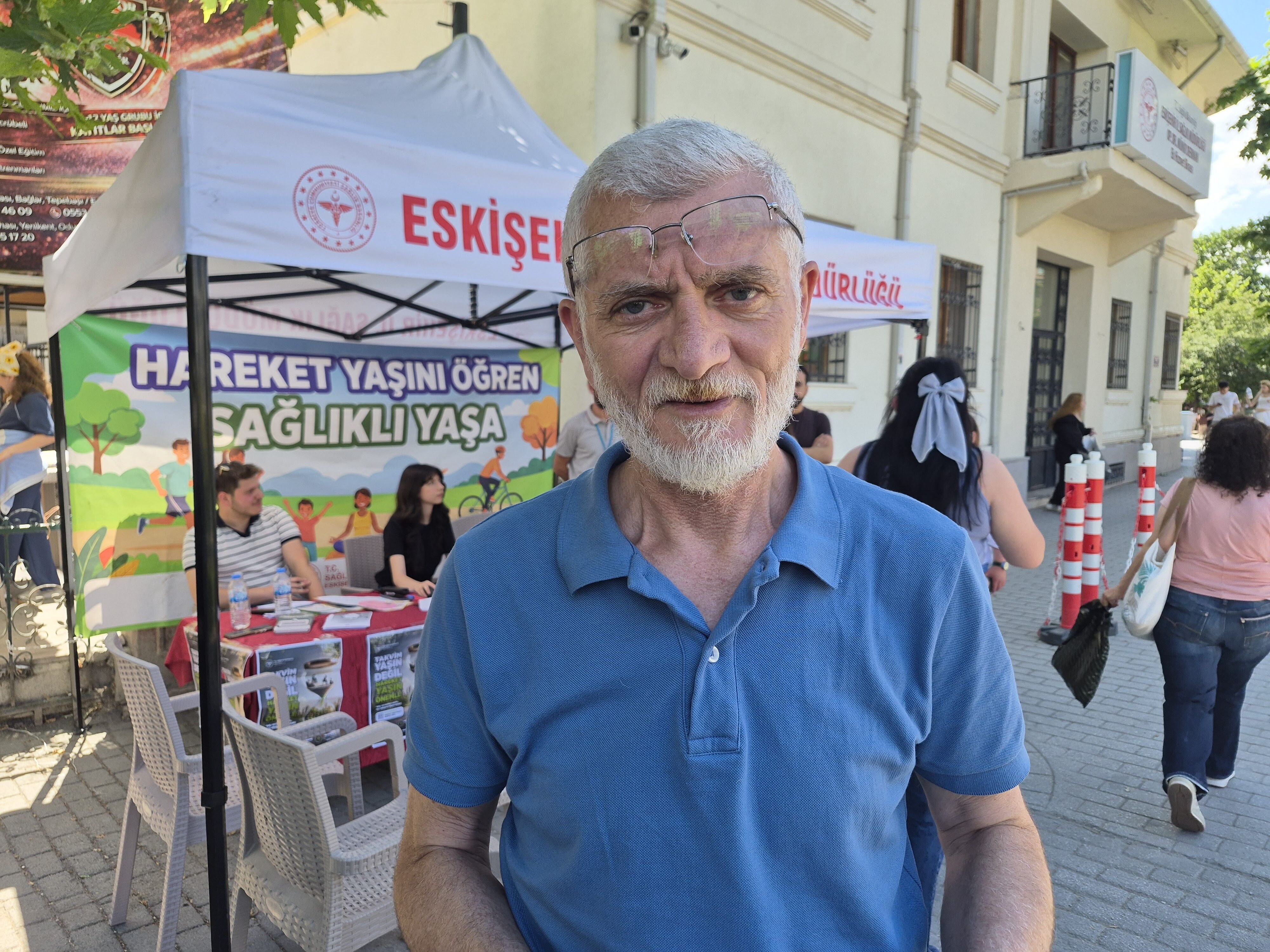 Eskişehir'de vatandaşlar teste girdi, fiziksel yaşını öğrendi