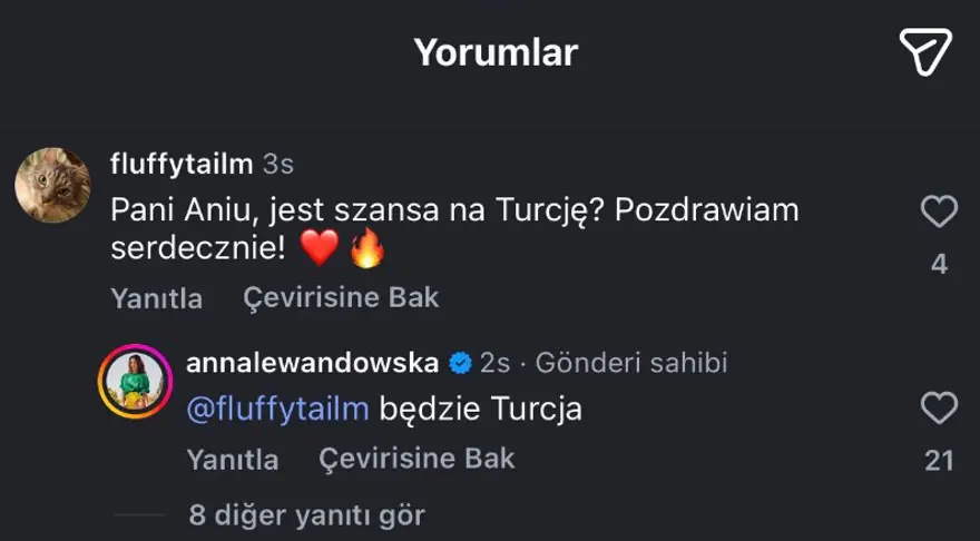 Lewandowski'nin eşi