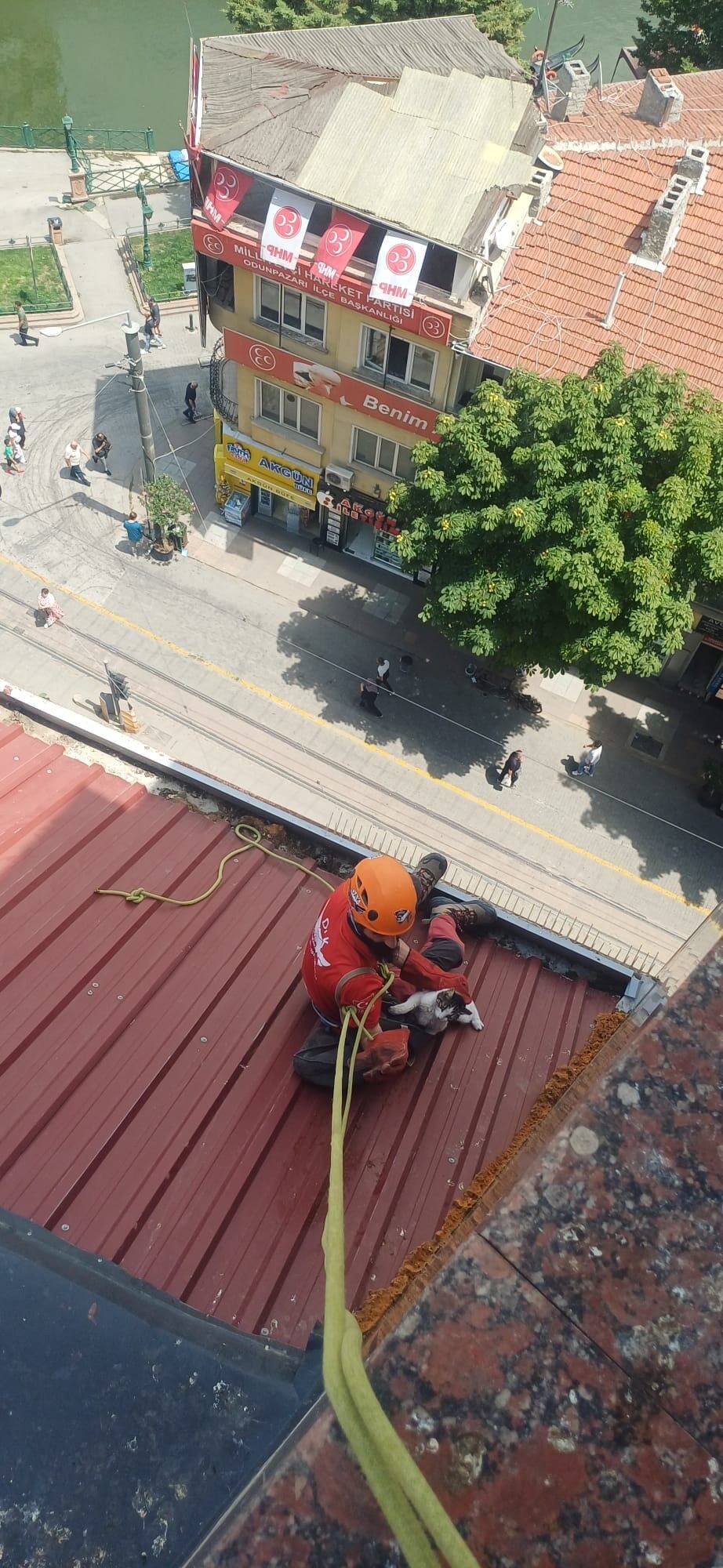 Eskişehir’de DAK Ekiplerinden Kurtarma Operasyonu