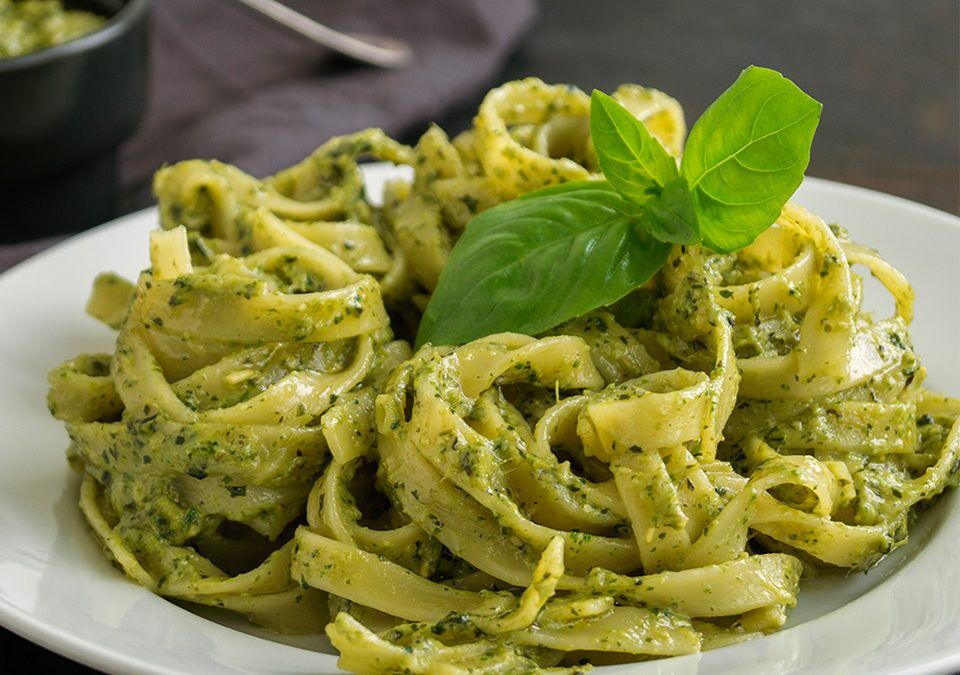 Pesto Soslu Makarna