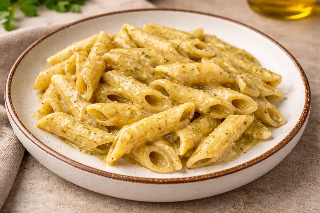 Pesto Soslu Makarna
