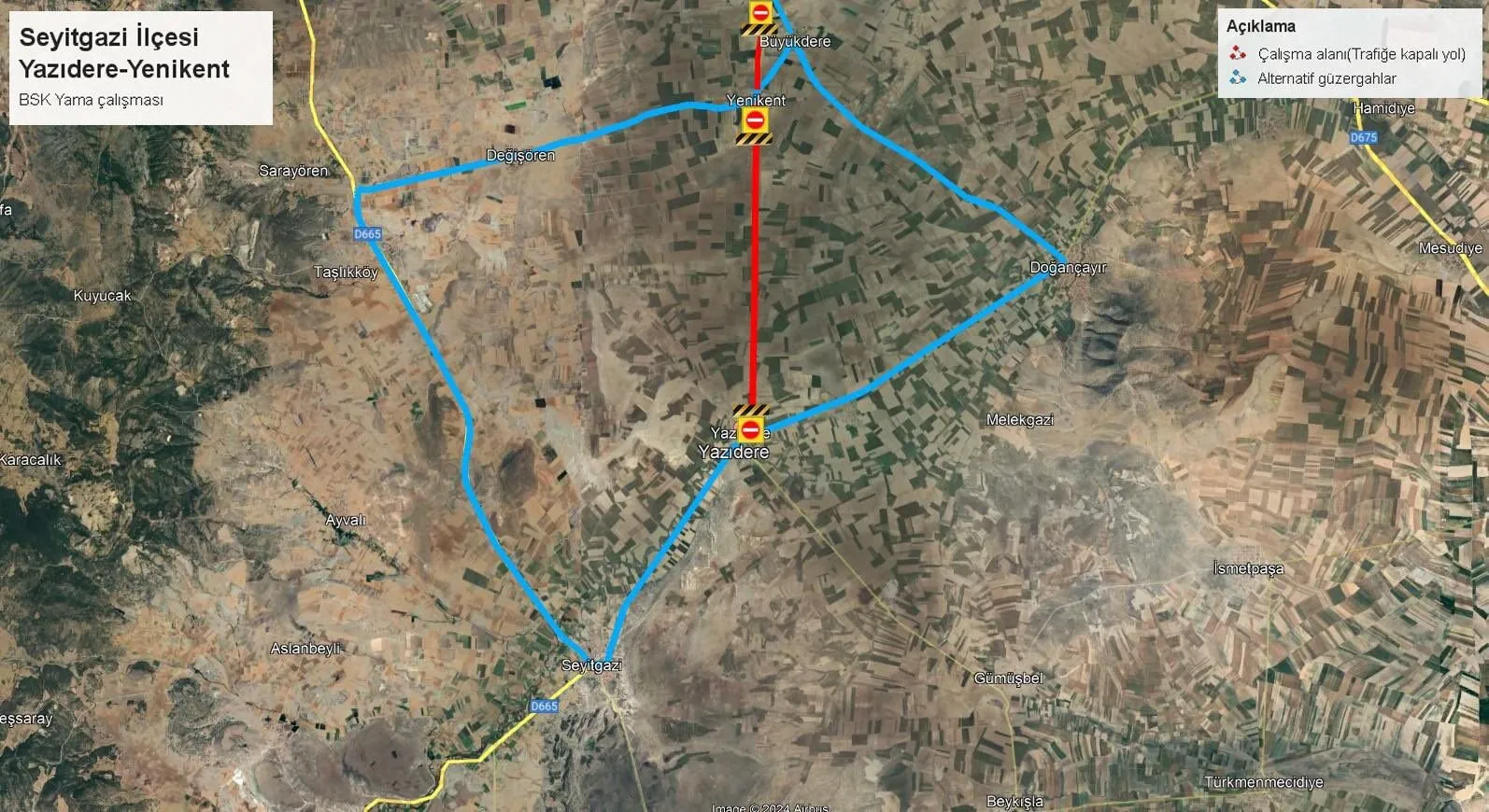 Eskişehir Yol Çalışmaları