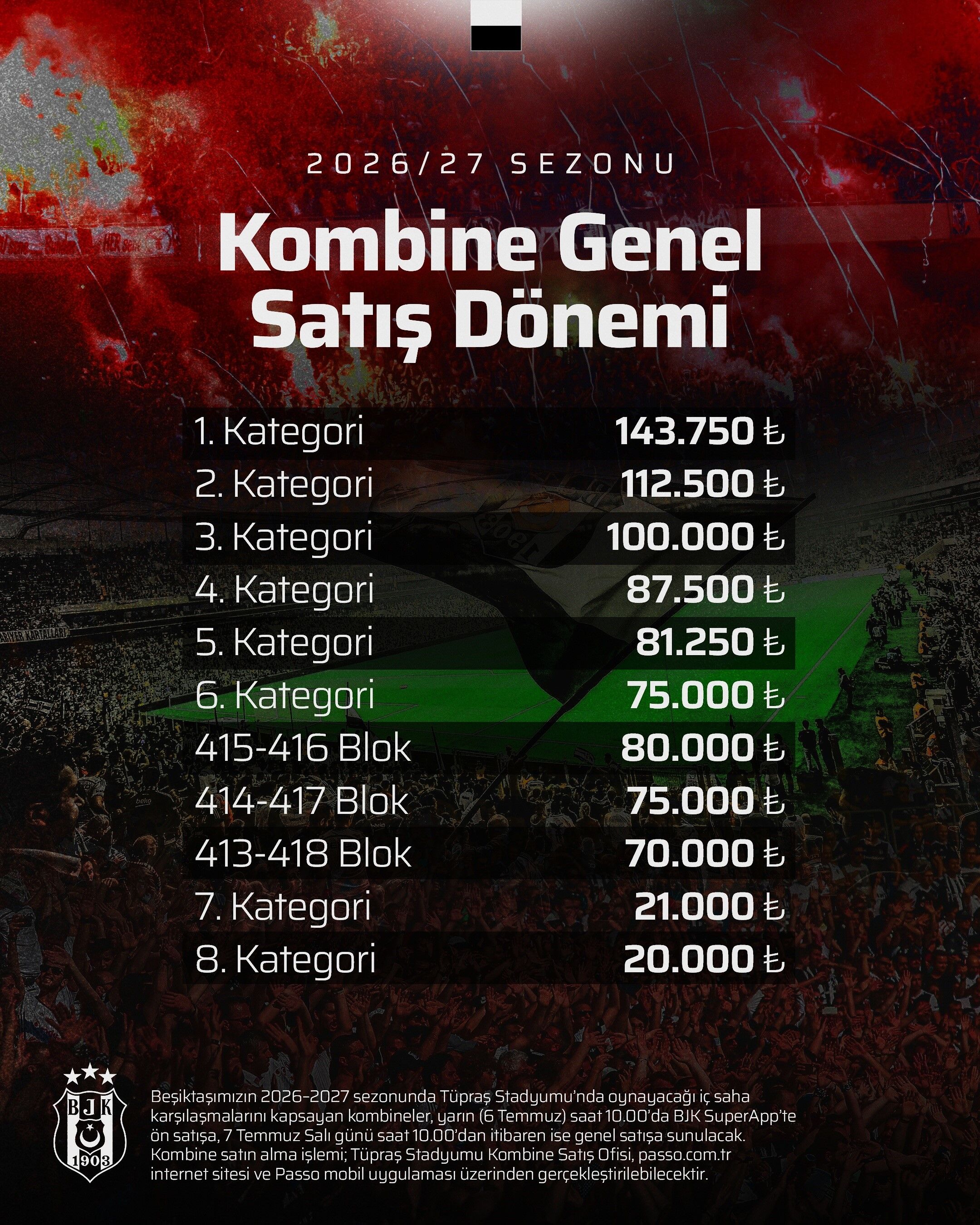 Beşiktaş Kombine