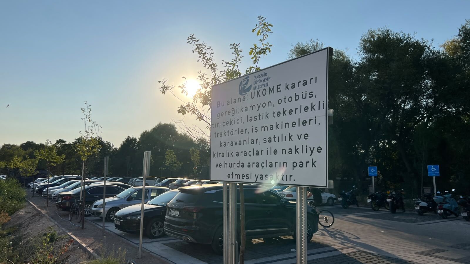 Bi̇si̇kletli̇ Zabita Eki̇pleri̇nden Kanlikavak Parki'nda Siki Deneti̇m (1)
