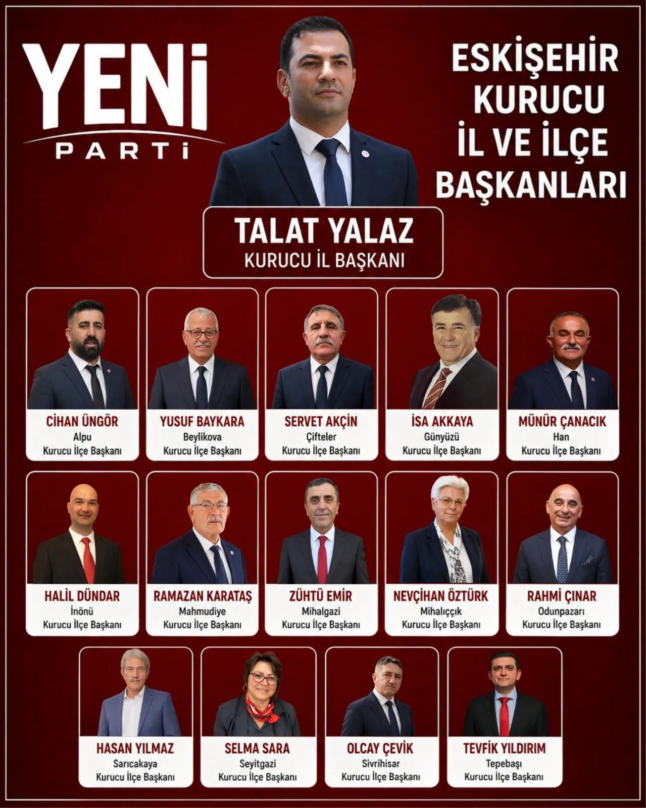 YENİ Parti Eskişehir Teşkilatı 