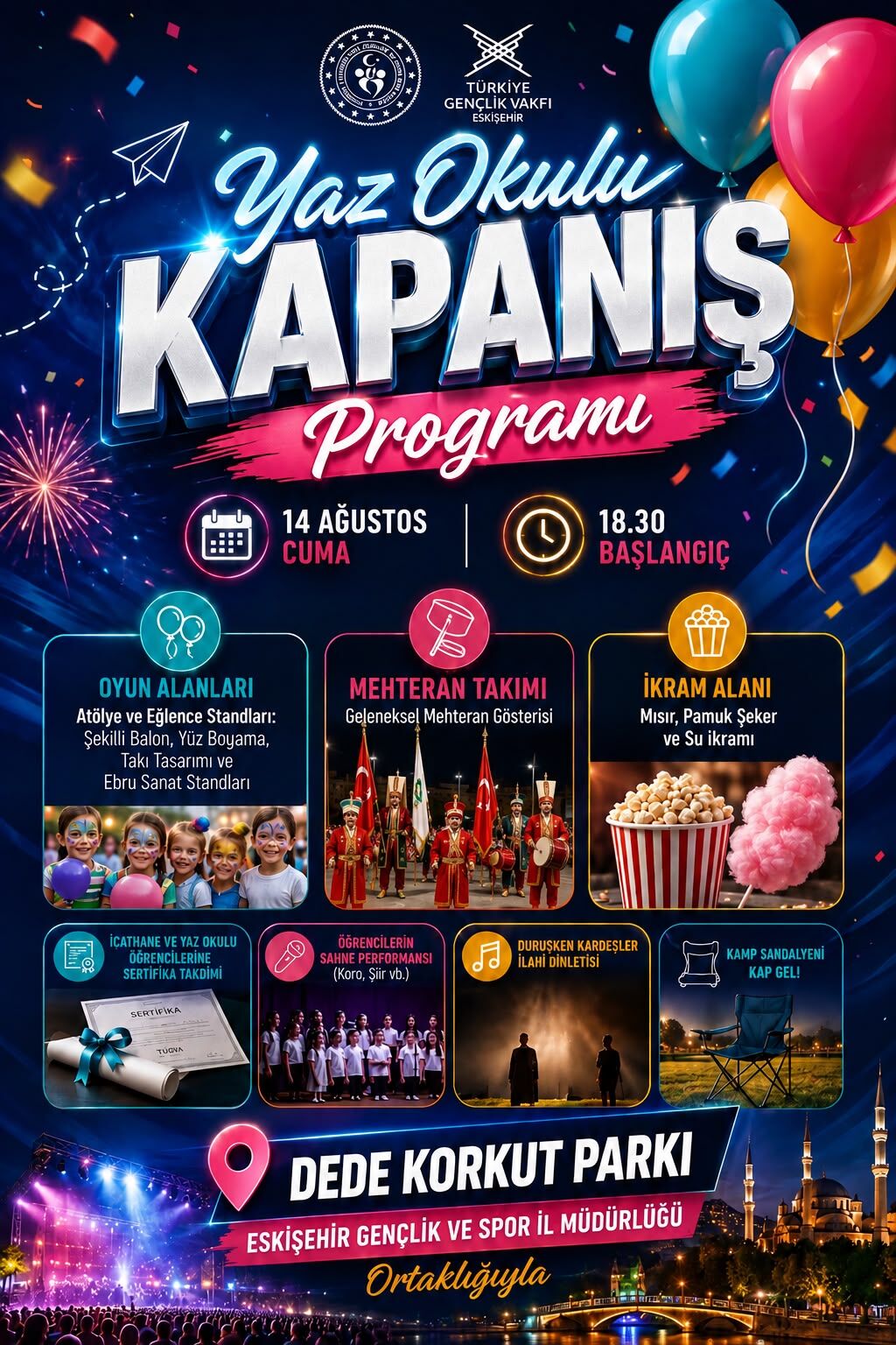 TÜGVA Yaz Okulu Kapanış Programı