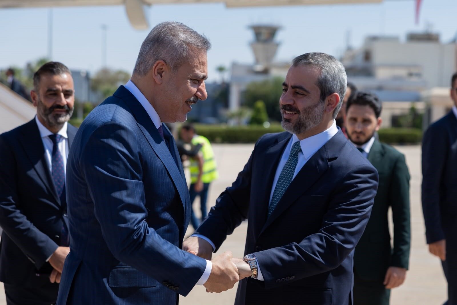 Bakan Fidan Şam'da