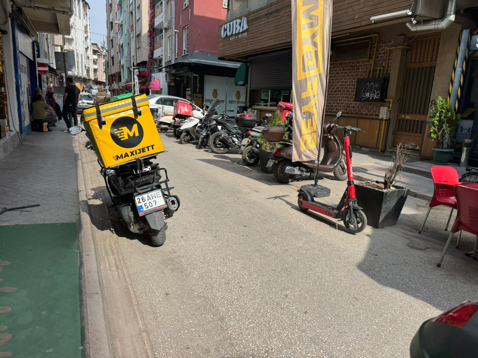 trafik, motosiklet