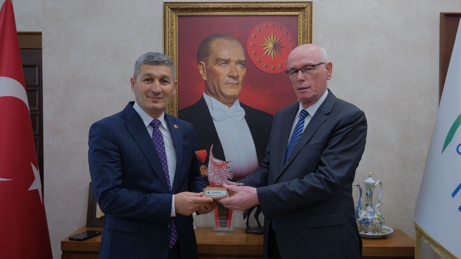 Azerbaycan’dan Odunpazarı Belediyesi’ne Dostluk Ziyareti
