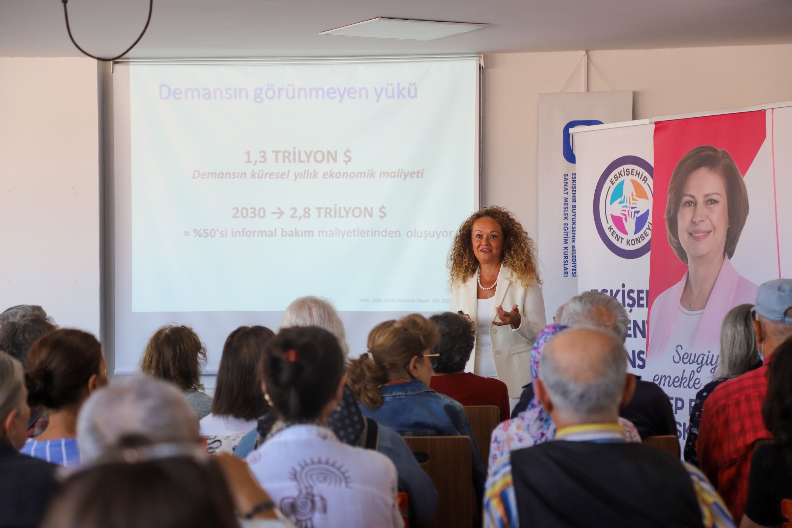 Eski̇şehi̇r’de Alzhei̇mer Ve Demans Farkindaliği İçi̇n Anlamli Buluşma