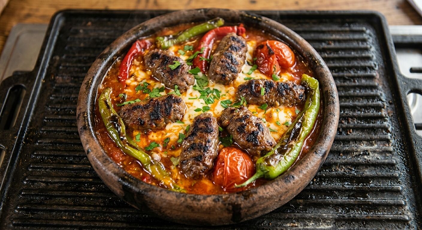 Ağızda Dağılan Kiremitte İnegöl Köfte Tarifi