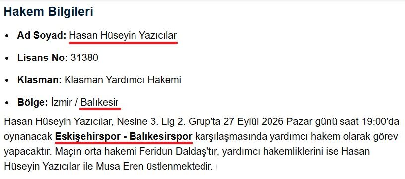 Eskişehirspor Balıkesirspor Maçında Hakem Skandalı