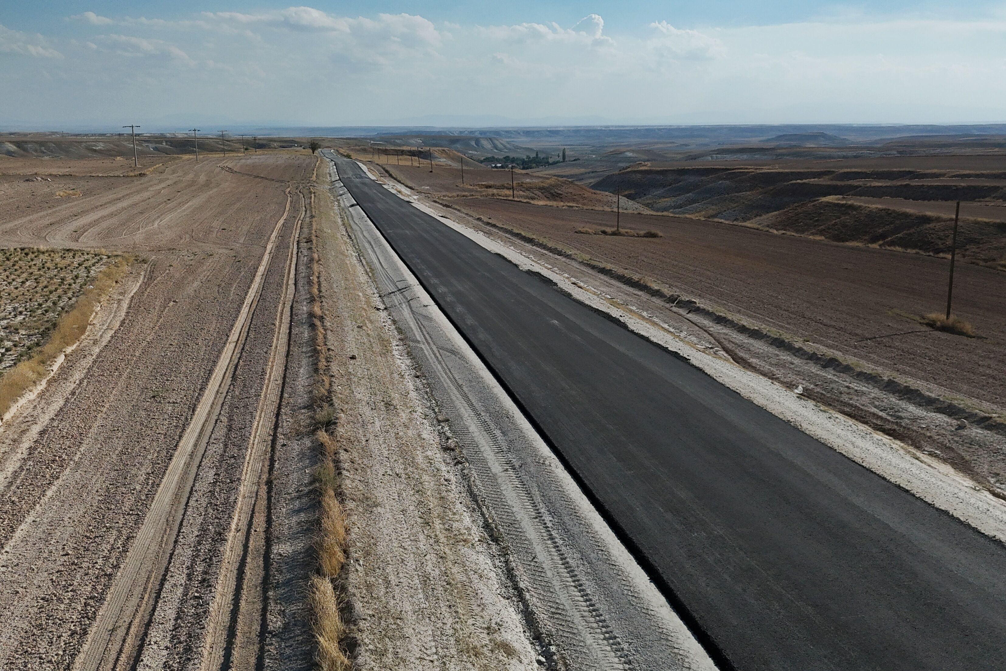 yol çalışması sivrihisar