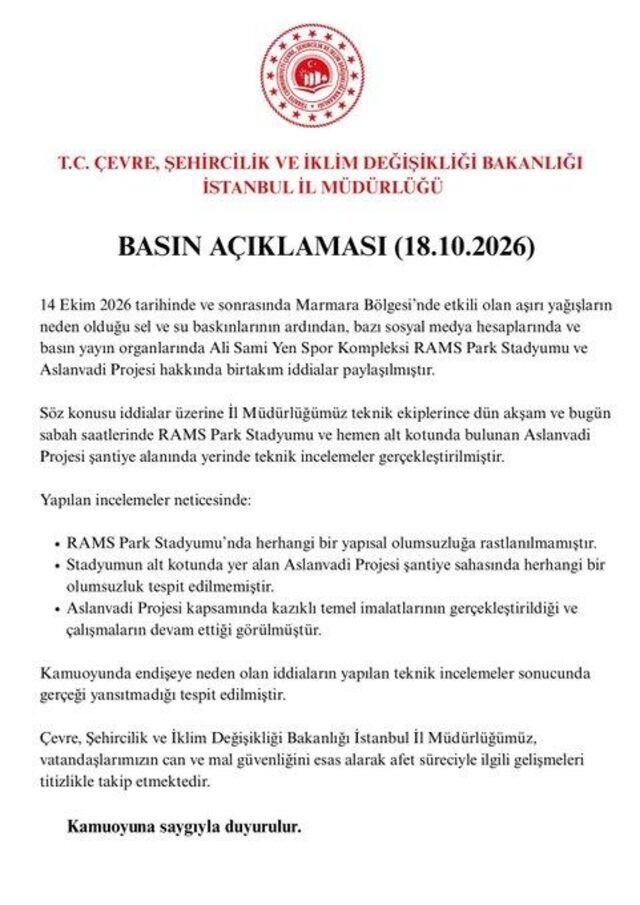 RAMS Park Stadı güvenli mi?
