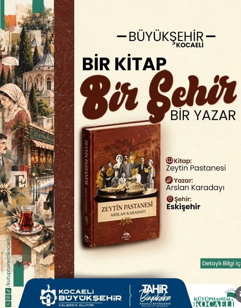 "Bir Kitap Bir Şehir Bir Yazar"