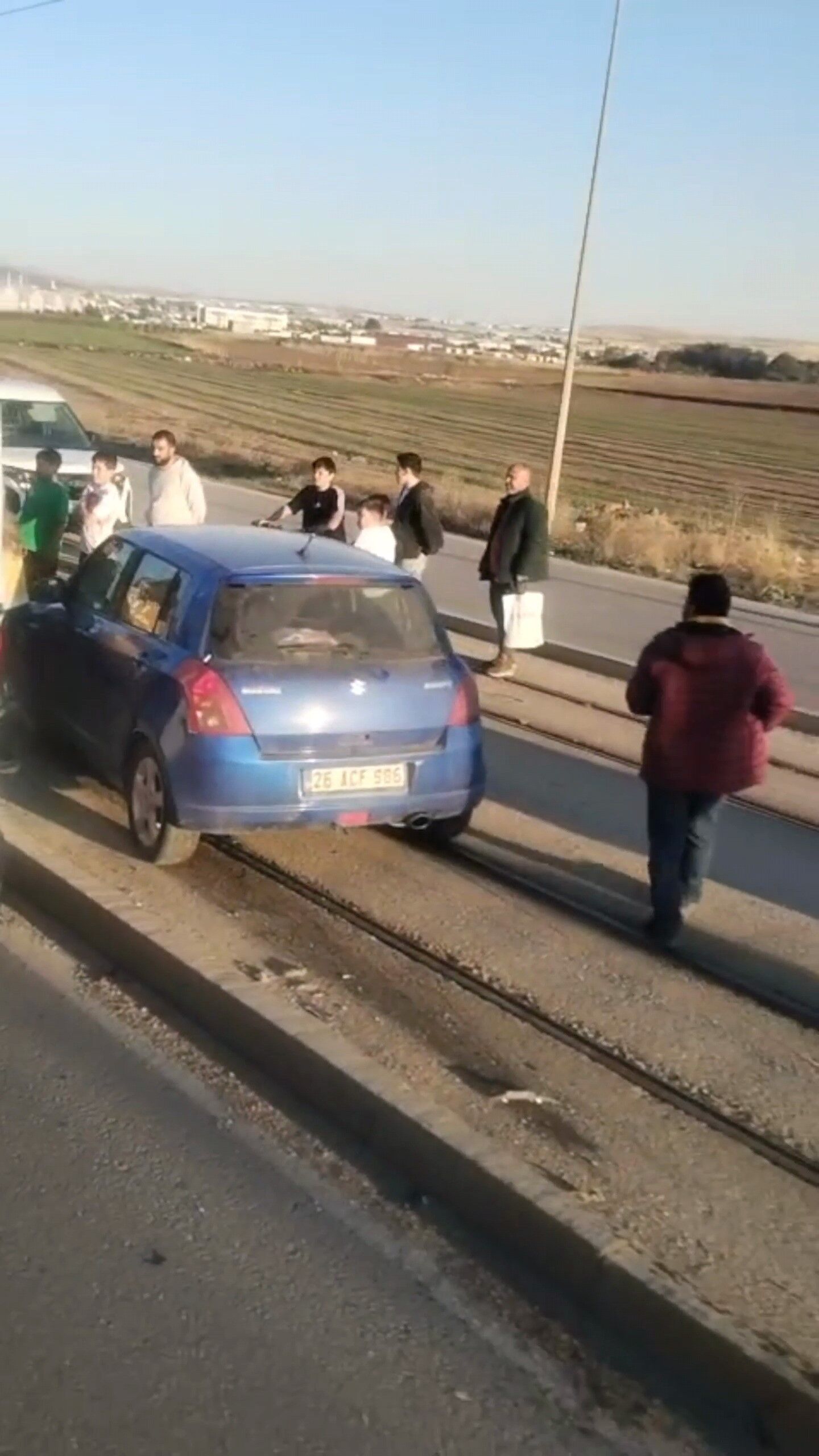 Tramvay Hattı Kaza