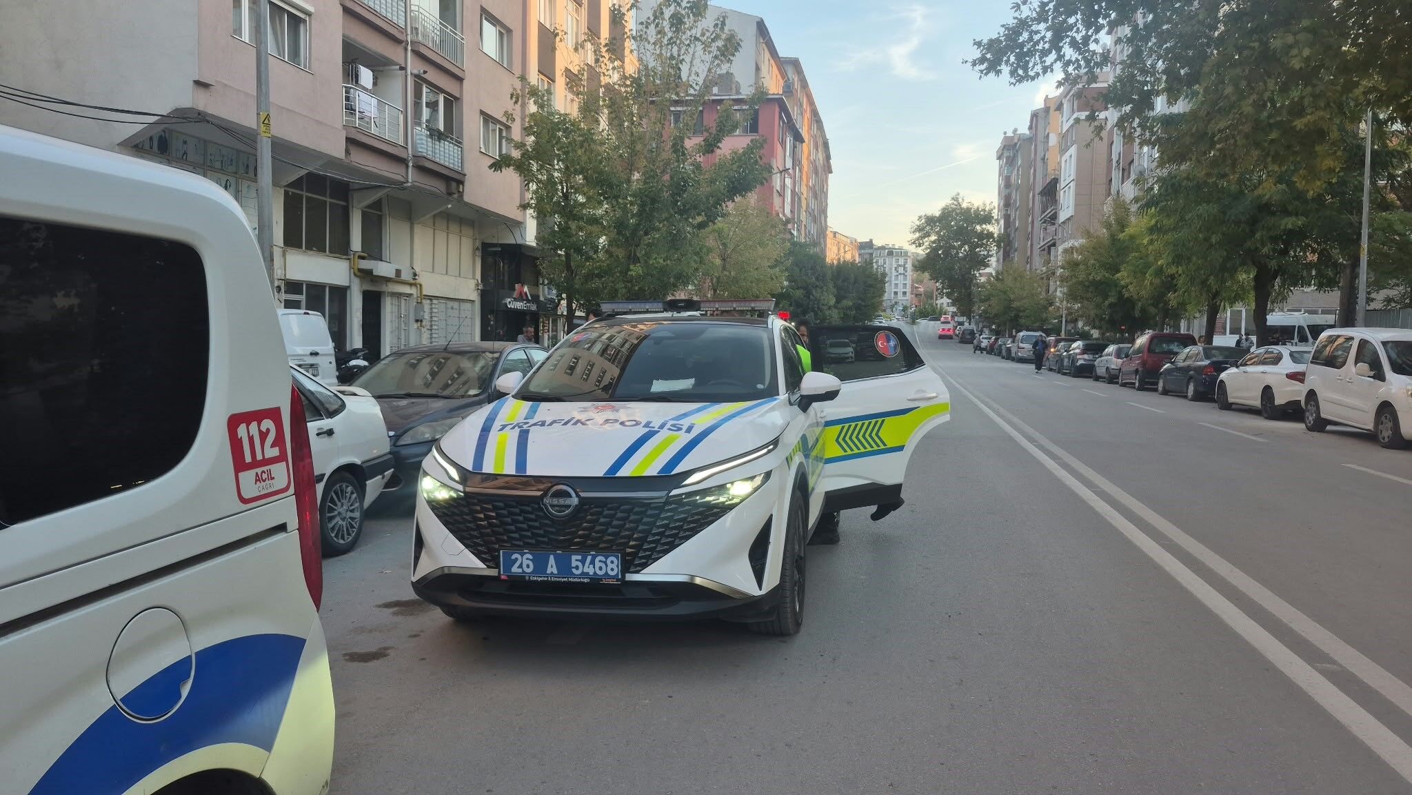 16 yaşındaki motosikletli yaralandı!