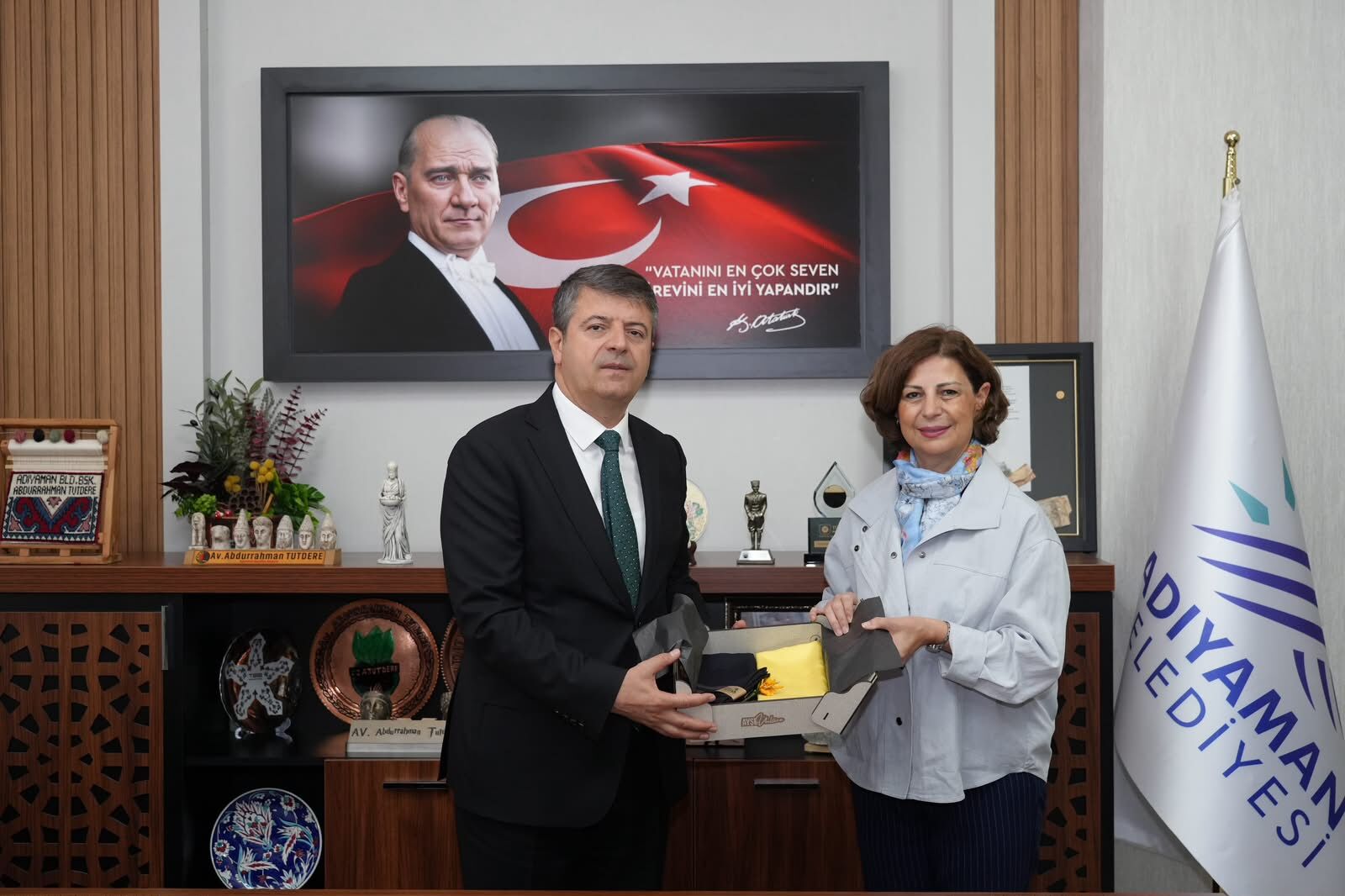 Başkan Ünlüce Adiyaman’da