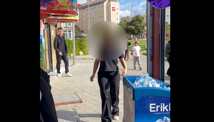 Saldırdı