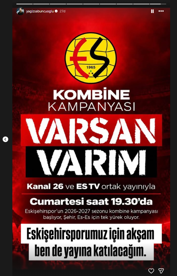 Yağız Sabuncuoğlu 