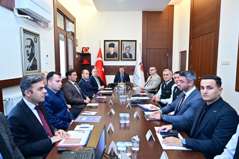 Eskişehir'de Güvenlik ve Asayiş Toplantısı Gerçekleştirildi