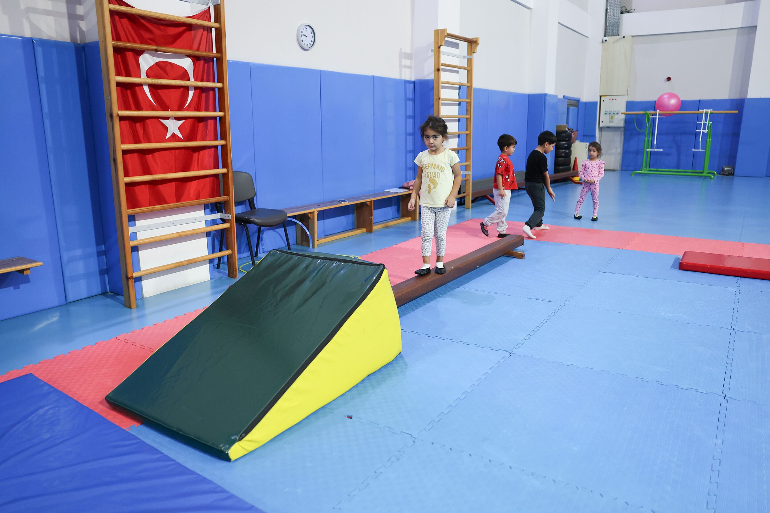 Tepebaşı'nın Minikleri Spora İlk Adımı Jimnastikle Atıyor