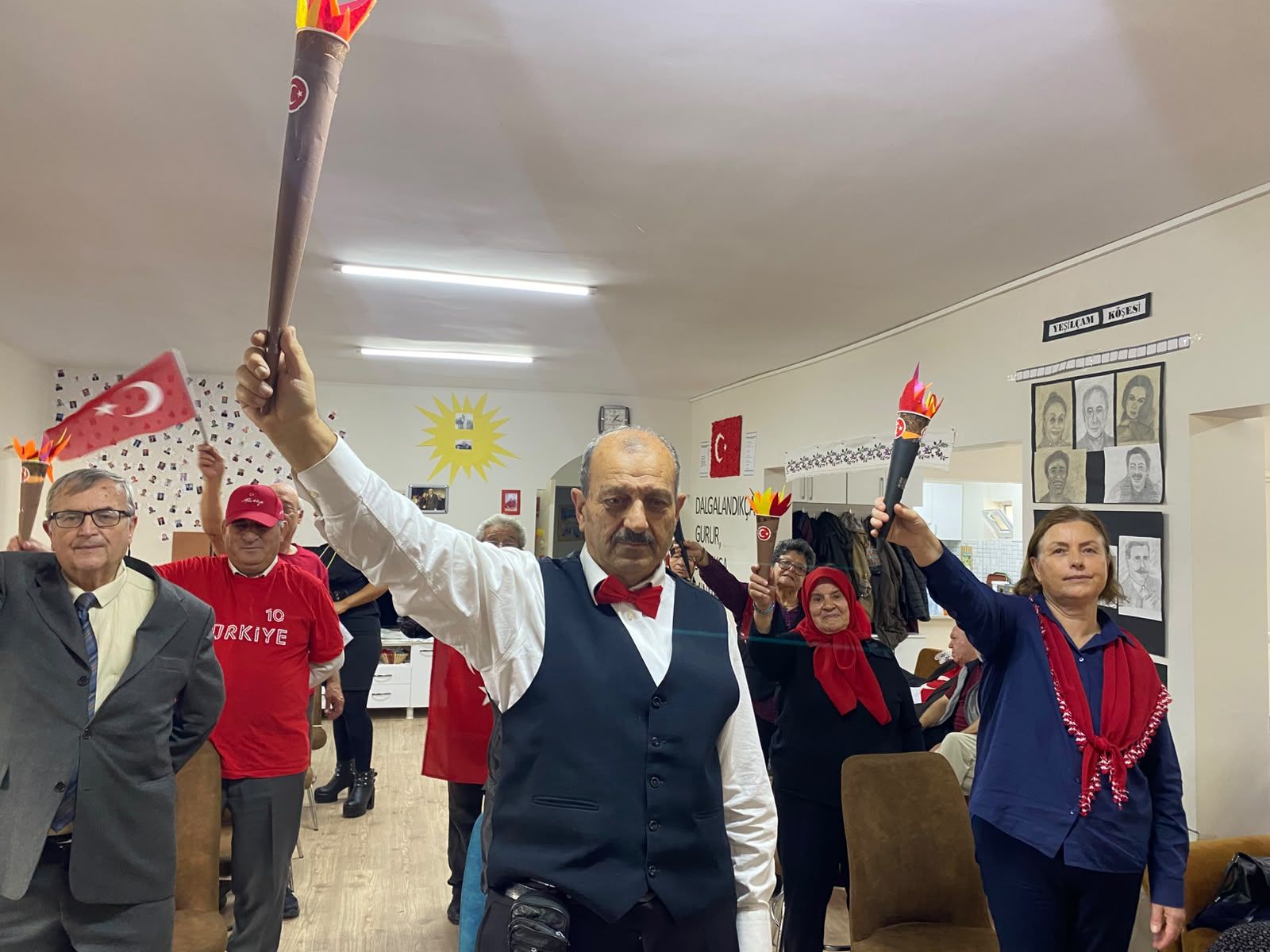 Odunpazarı’nda Çınarlar Cumhuriyet Coşkusunu Yaşadı