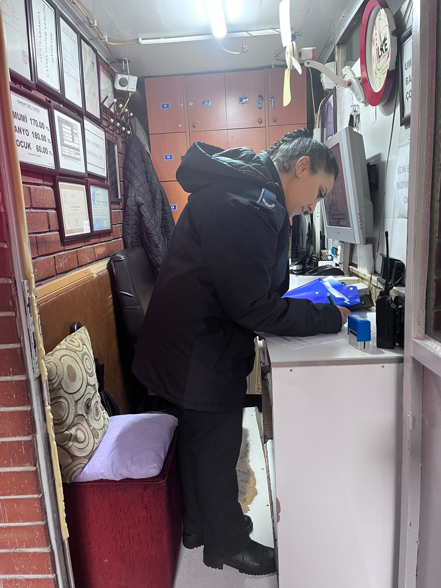 Odunpazarı’nda Kadın Hamamlarına Hijyen Denetimi 