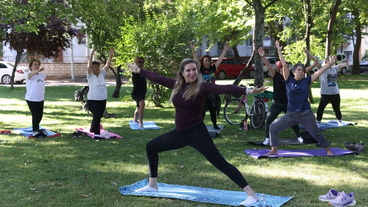 Porsuk Spor Salonu’nda Pilates Dersleri