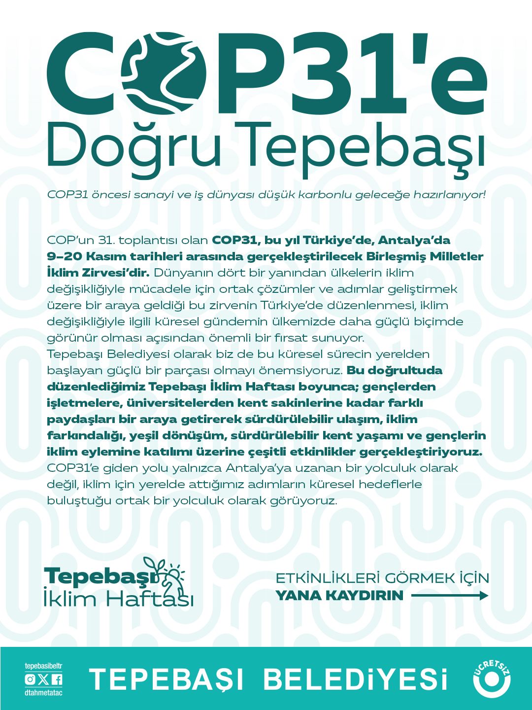 Tepebaşı Iklim Haftası