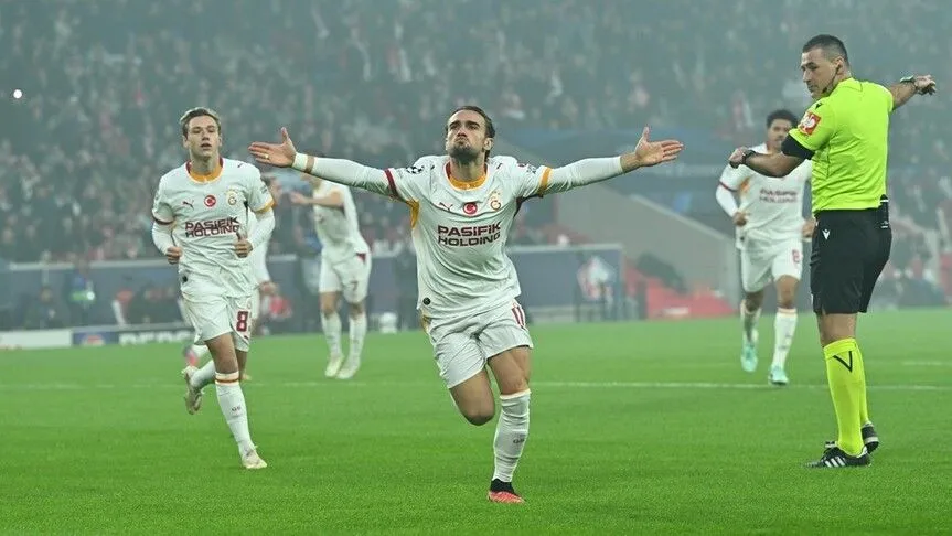 Galatasaray Lille Deplasmanında 4-2 Galip Gelerek İlk Puanlarını Aldı