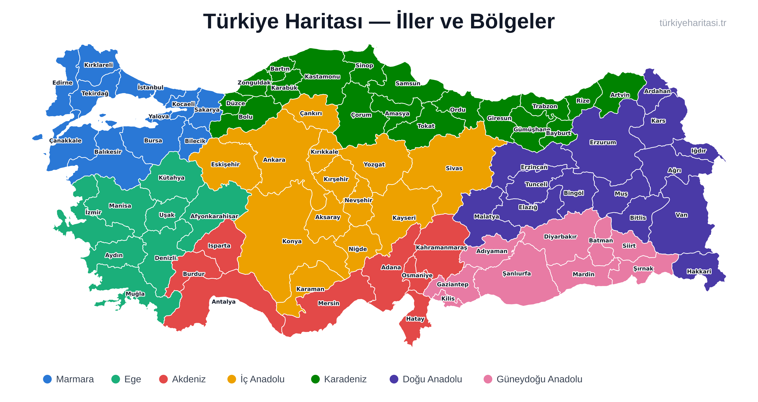 Türkiye Haritası
