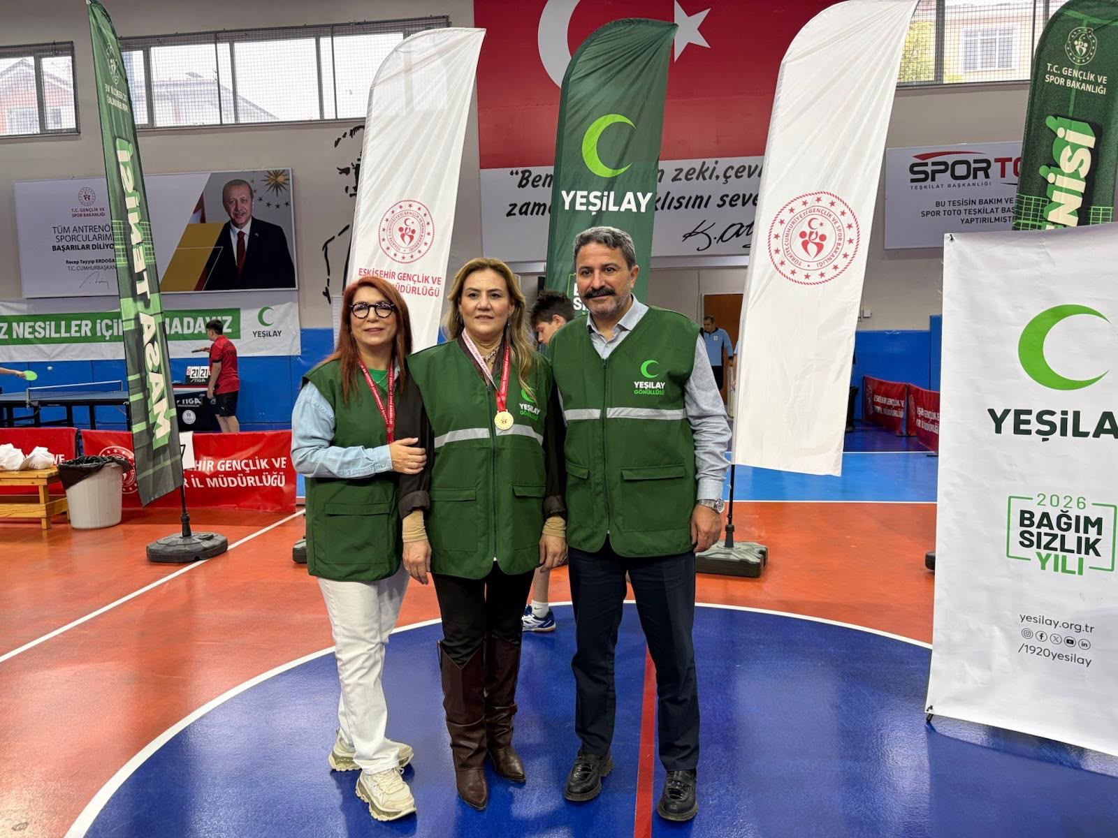 Eskişehir’de bağımlılığa karşı masa tenisi hamlesi: Gençler sporla buluştu!