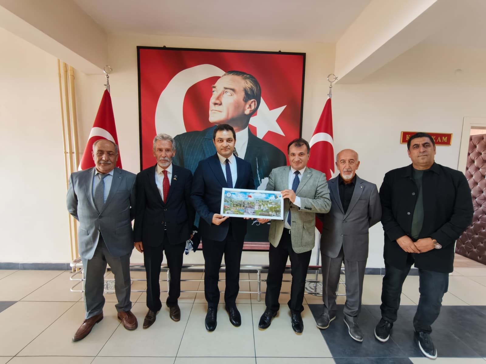 ESKERDER’den Kaymakam Temel’e ziyaret