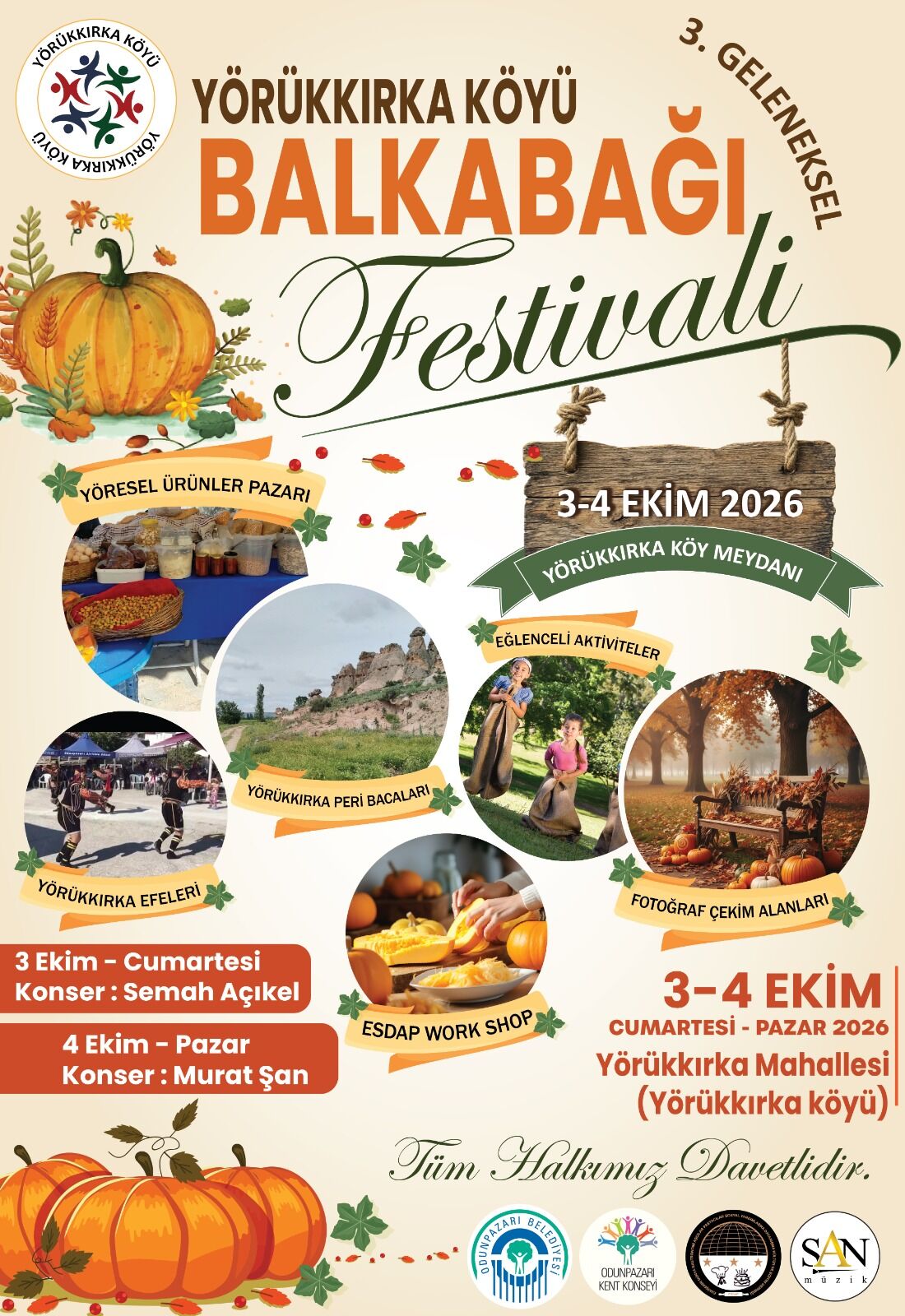 Yörükkırka’ Balkabağı Festivali